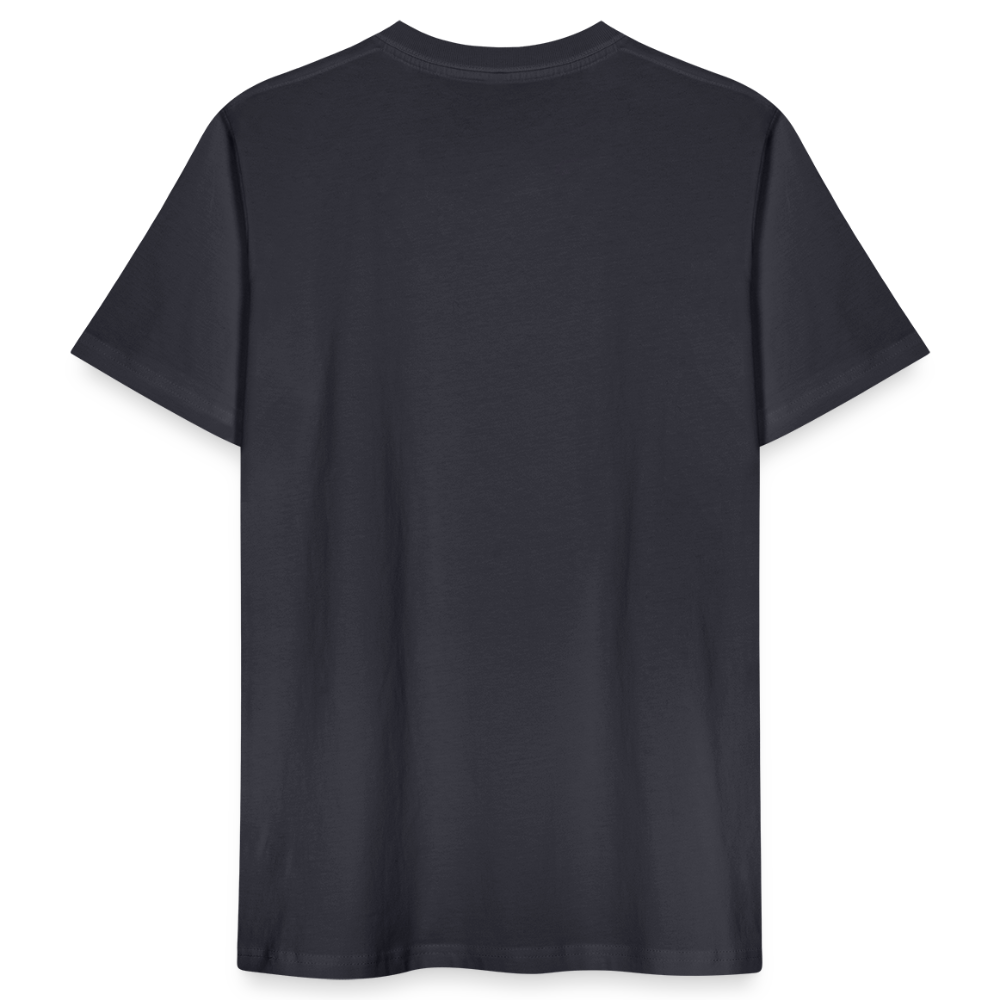 Ukulele T-Shirt Unisex - "All I need is Uke" - Dunkles Graublau