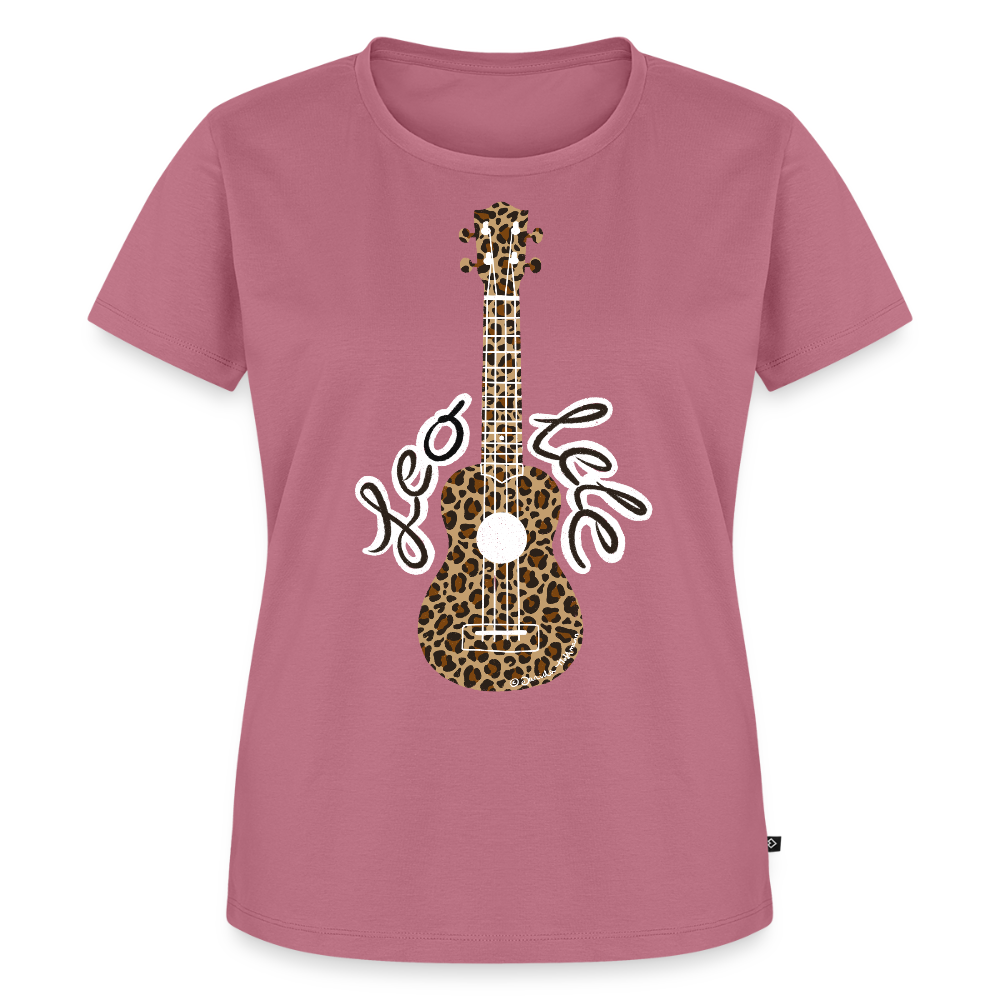 Damen Premium T-Shirt - "Leo-lele" - Mauve