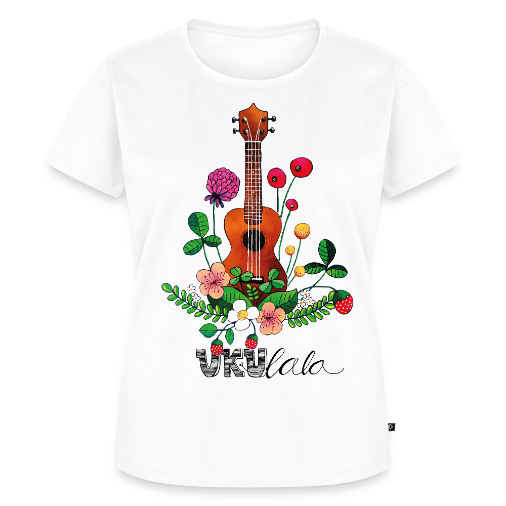 Damen Premium T-Shirt - "UKUlala" - Weiß