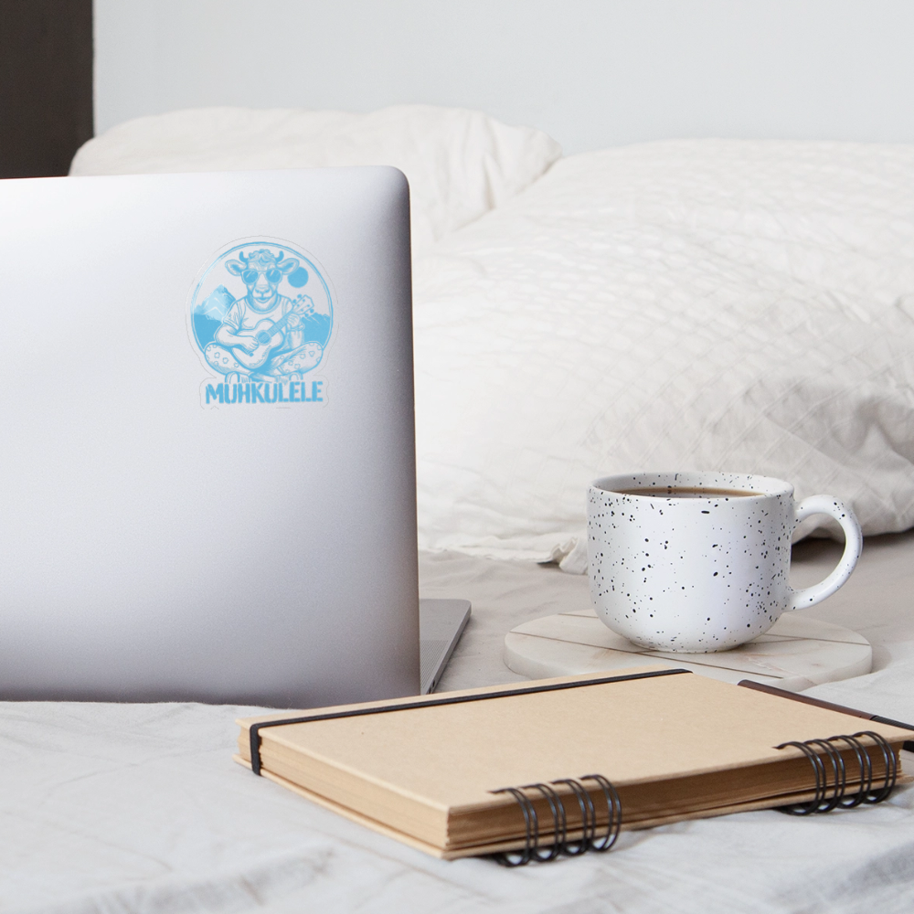 Sticker "Owl you need is Uke" - transparenter Hintergrund - Transparent glänzend