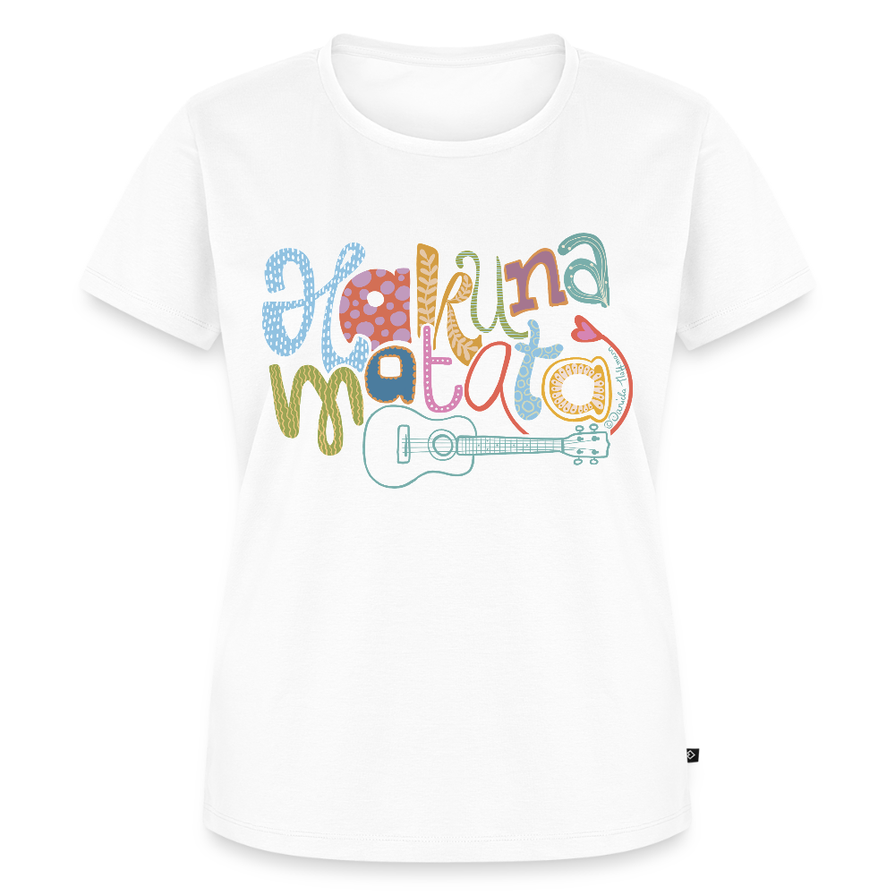Damen Premium T-Shirt - "Hakuna Matata" - Weiß