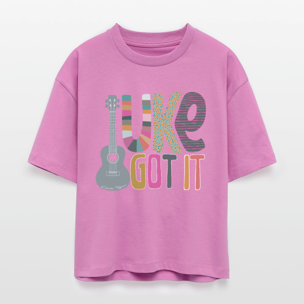 Ukulele Damen-Shirt "UKE got it" - Pink