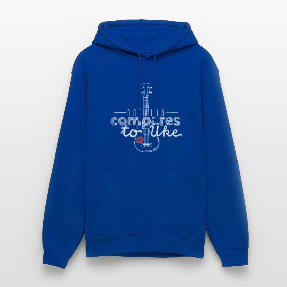 Ukulele Unisex Hoodie - "Nothing compares to Uke" - Royalblau
