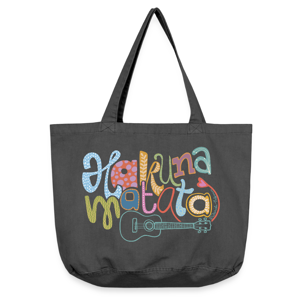 Shopper - Hakuna Matata - Vintage Schwarz