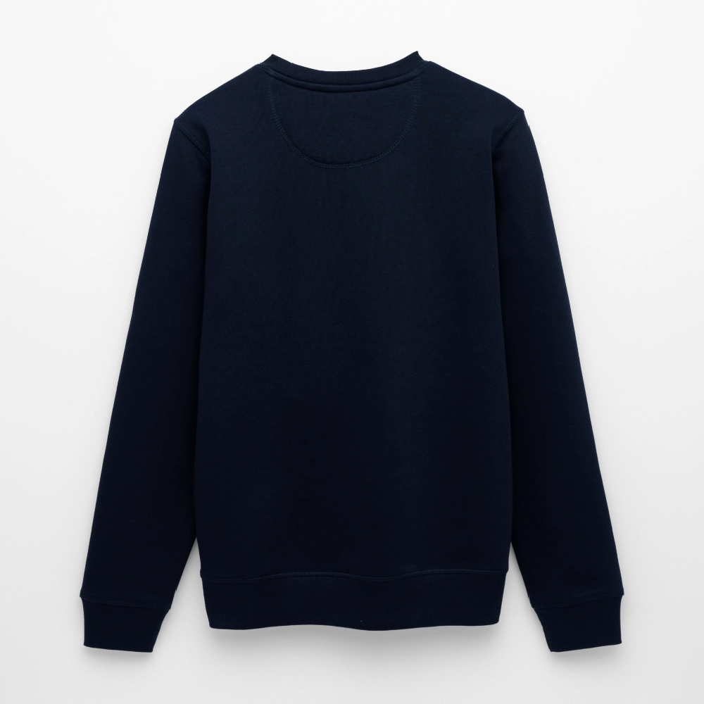 Ukulele-Sweatshirt - "LOVE, PEACE & UKULELE" - Navy