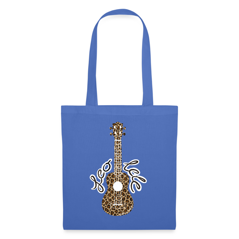 Baumwoll-Stoffbeutel "Leo-Lele" - Hellblau