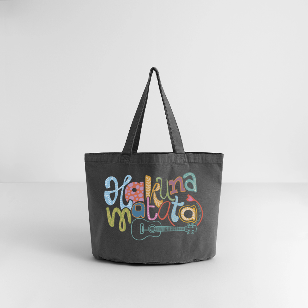 Shopper - Hakuna Matata - Vintage Schwarz