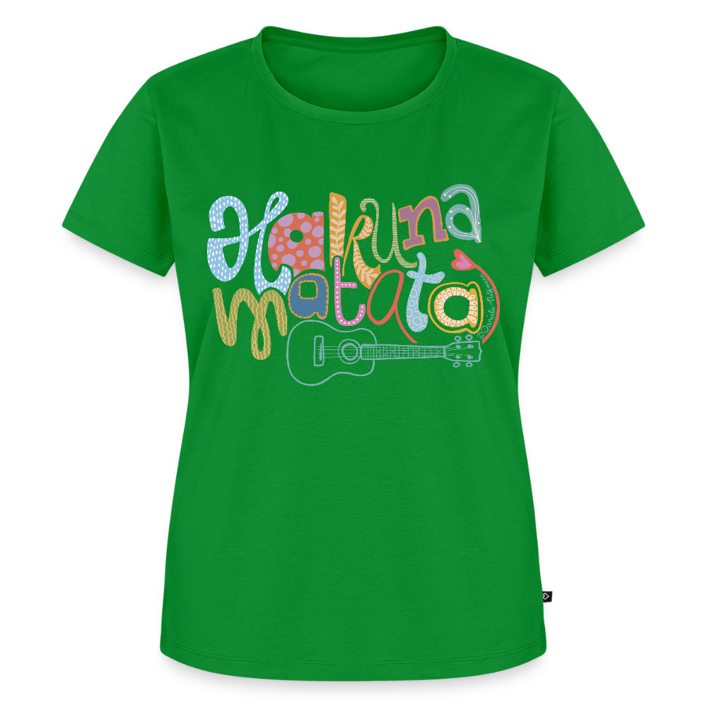 Damen Premium T-Shirt - "Hakuna Matata" - Grün
