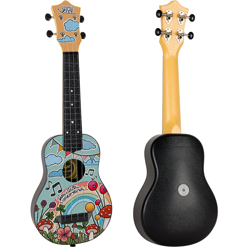 "UKUlala Wonderland" Travel Sopran Ukulele
