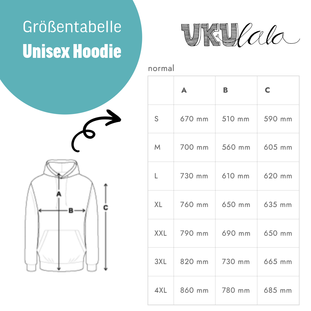 Ukulele Unisex Hoodie - "UKULELE"