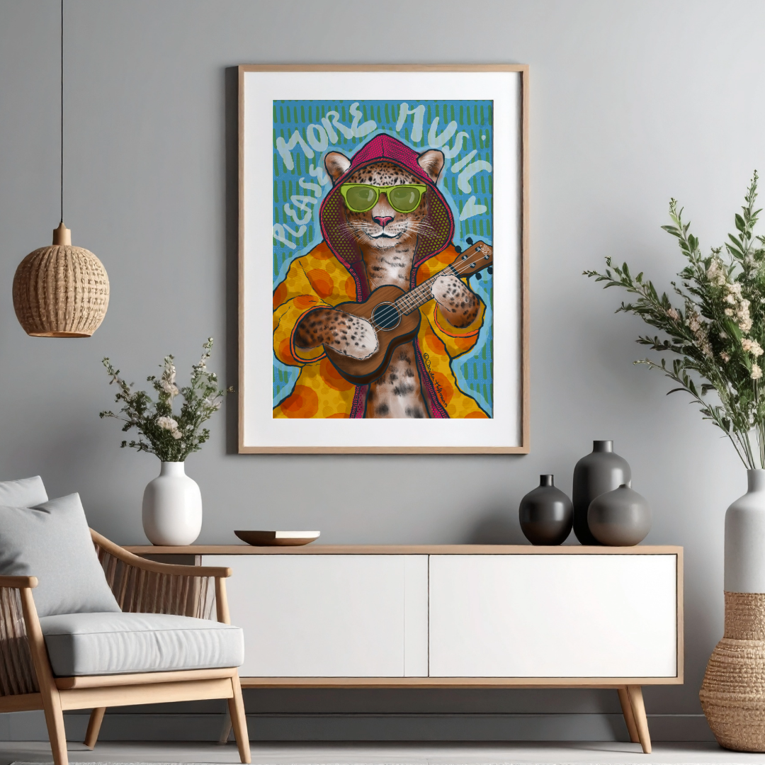 NEU! Poster "More Music Please" - 60x90 cm