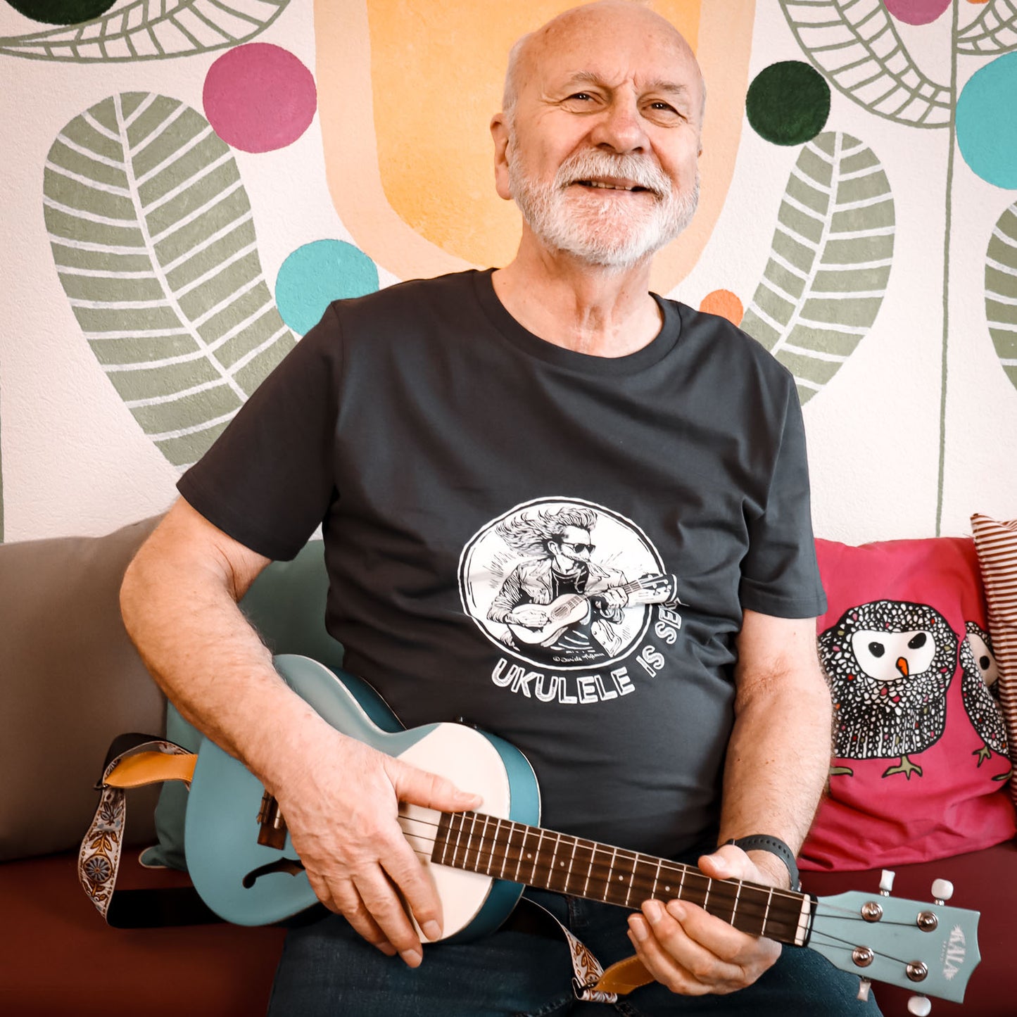 Ukulele T-Shirt Unisex - "Ukulele is sexy"