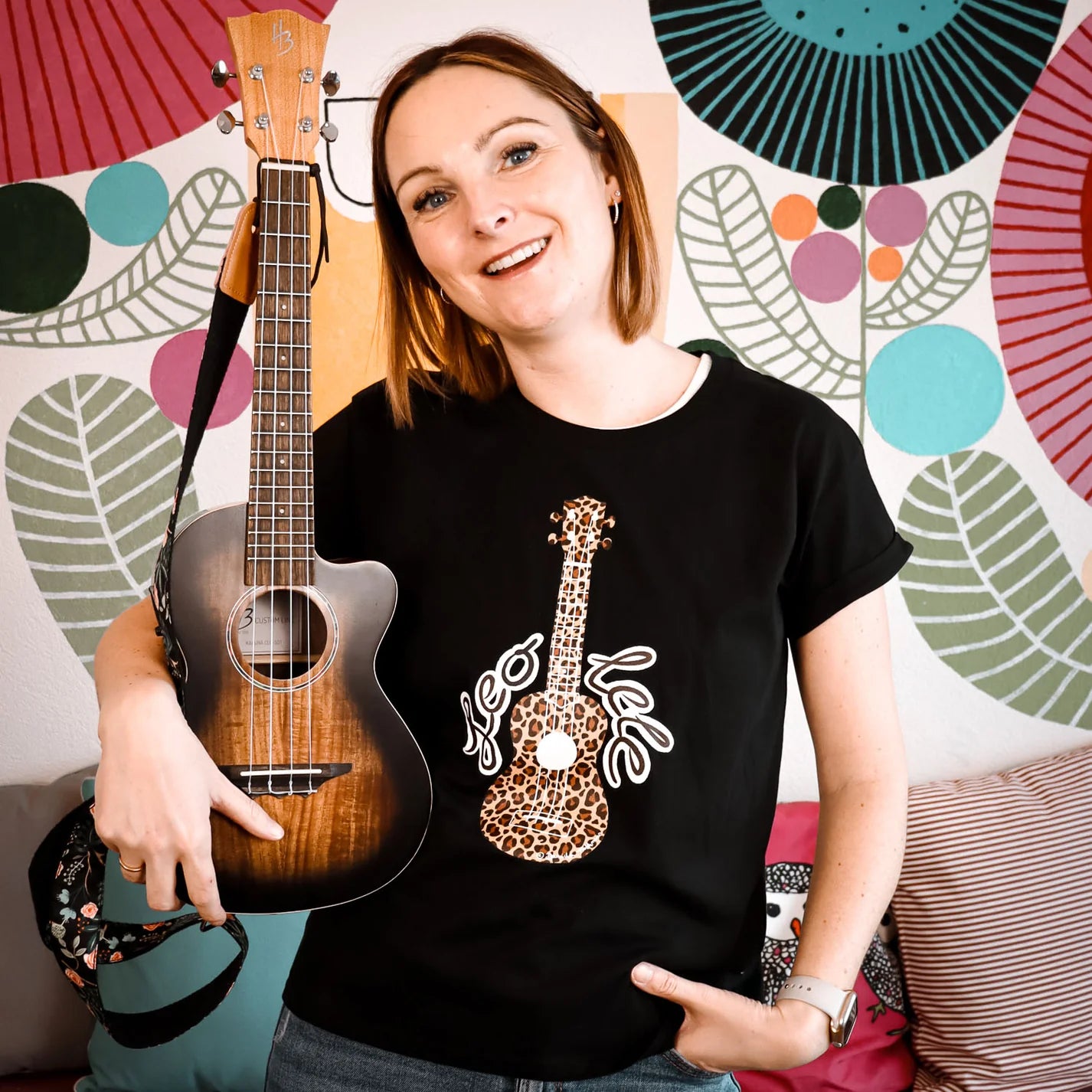 Damen Premium T-Shirt - "Leo-lele"