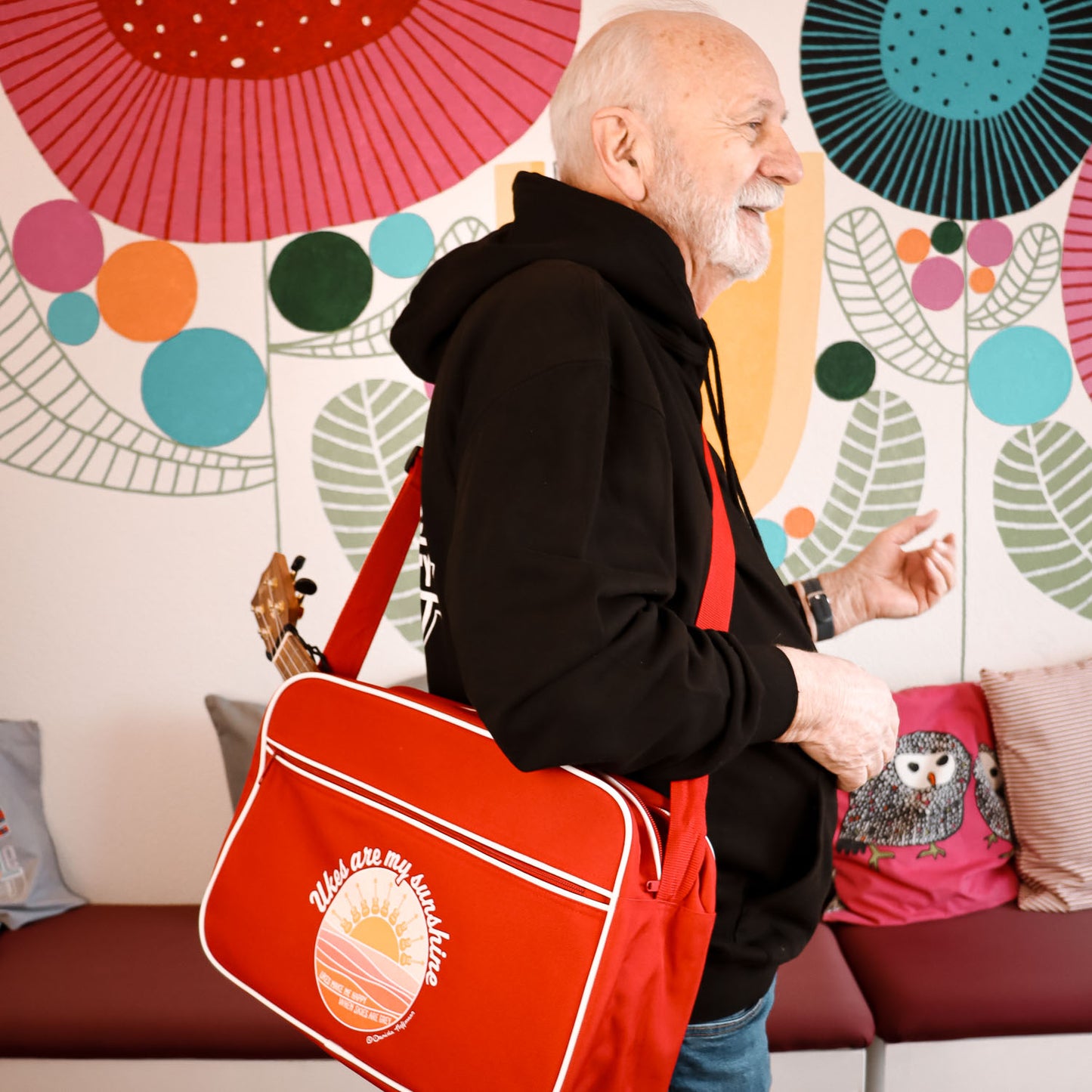 Retro Tasche "Ukes are my sunshine"