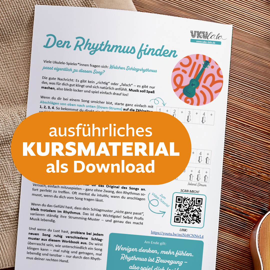 Strumming-Challenge | 20 Schlagmuster ganz easy meistern! (PDF+VIDEO)