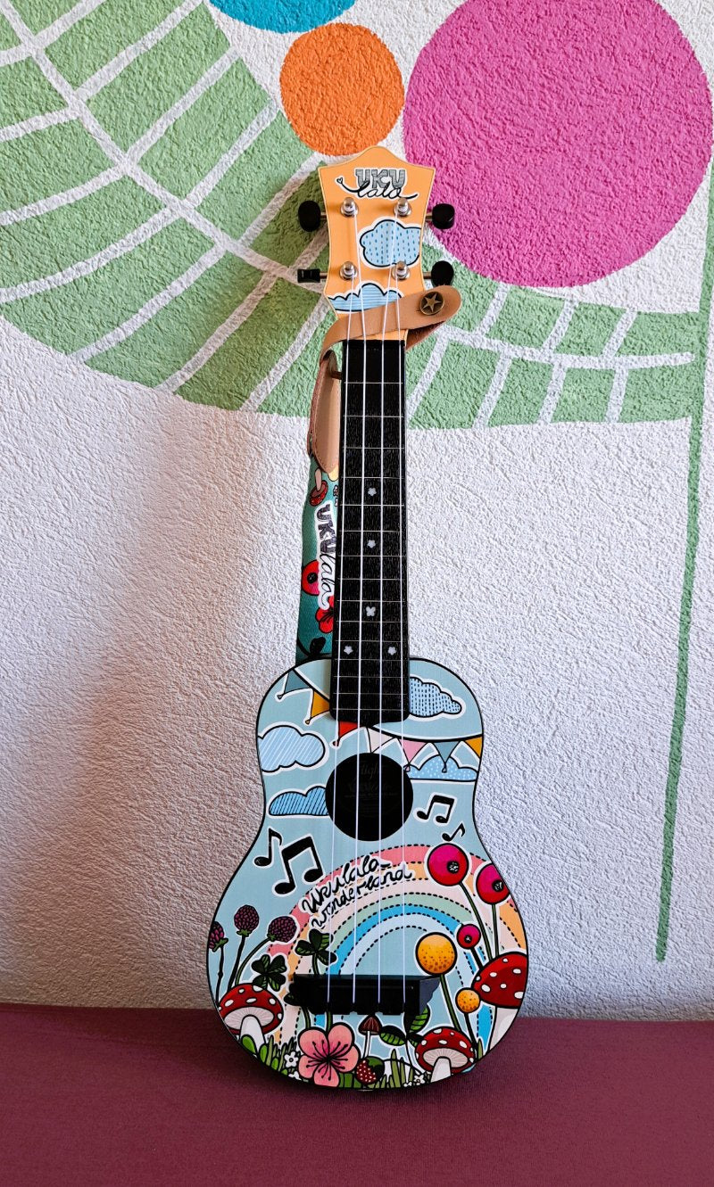 "UKUlala Wonderland" Travel Sopran Ukulele