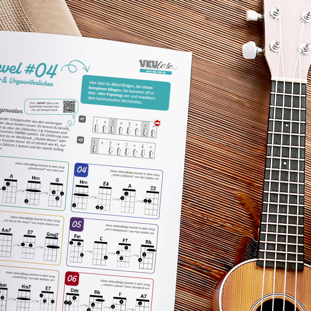 Akkorde-Challenge für Ukulele 🎶 | Akkorde effektiv üben