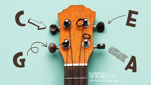 Wie stimme ich meine Ukulele?