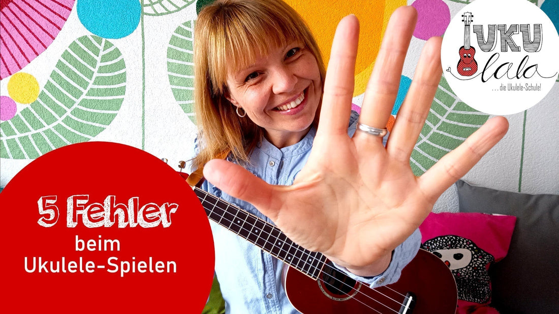 5 Fehler, die du beim Ukulele spielen vermeiden solltest