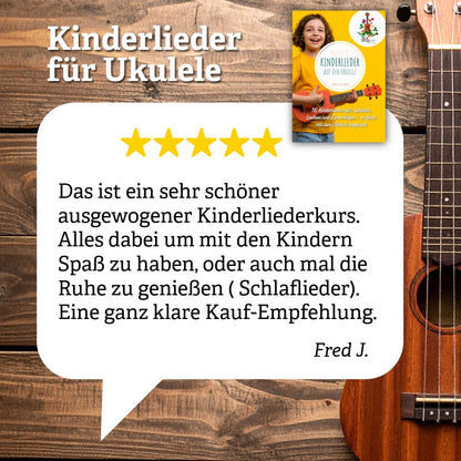 Kinderliederkurs – 16 Kinderlieder für Spielen, Lachen und Einschlafen