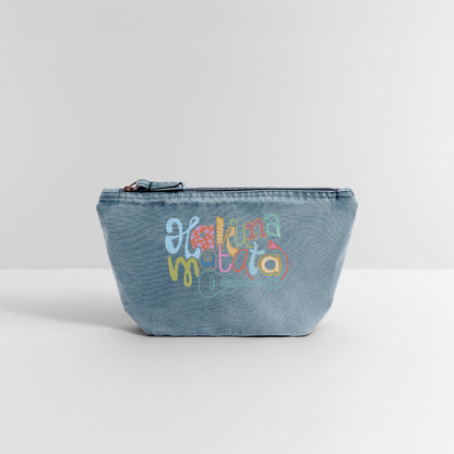 VINTAGE Täschchen "Hakuna Matata" - vintage light blue