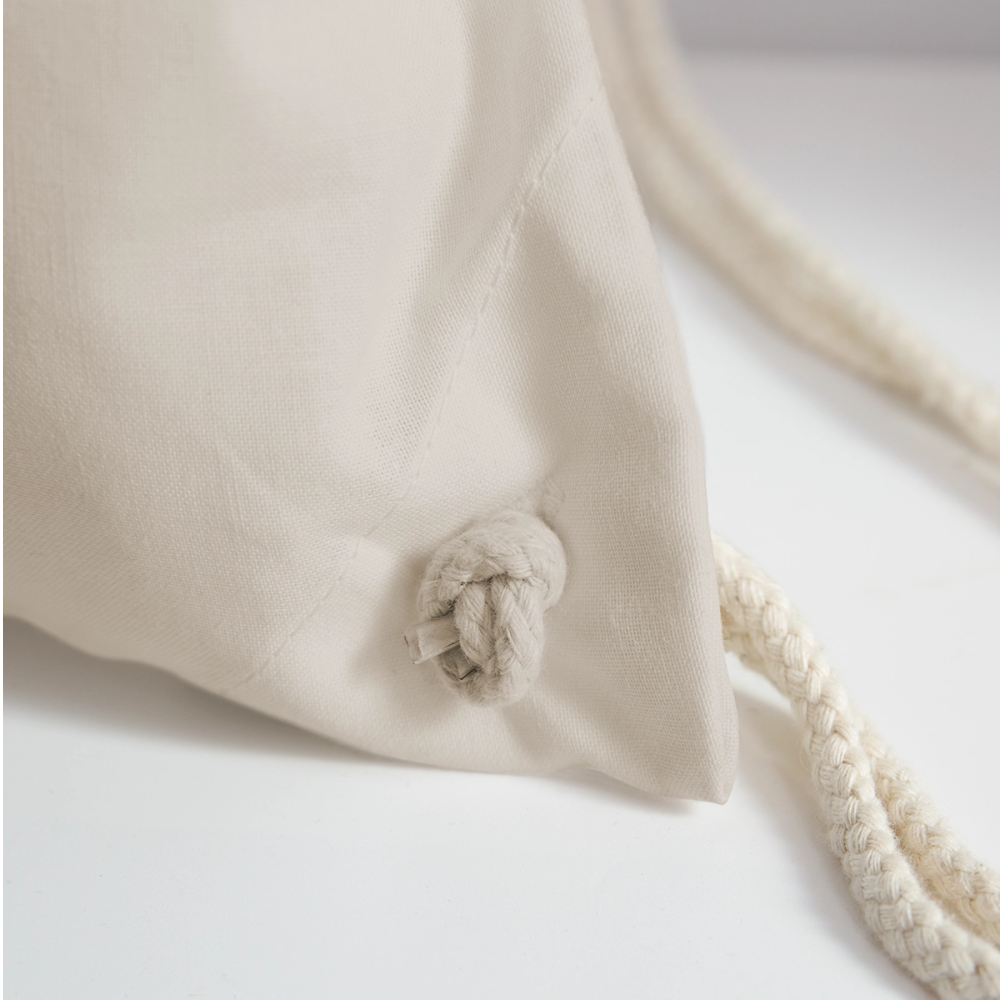 Ukulele Turnbeutel - "Uke and me belong together" - Natur