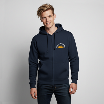 Unisex Kapuzenjacke "Ukes are my sunshine" - blue edition - Navy