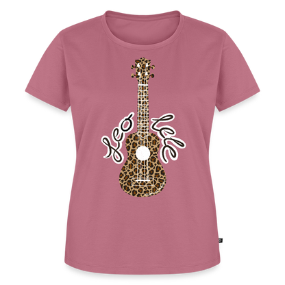 Damen Premium T-Shirt - "Leo-lele" - Mauve