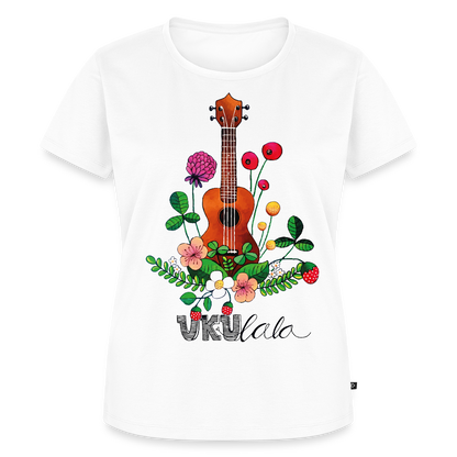 Damen Premium T-Shirt - "UKUlala" - Weiß