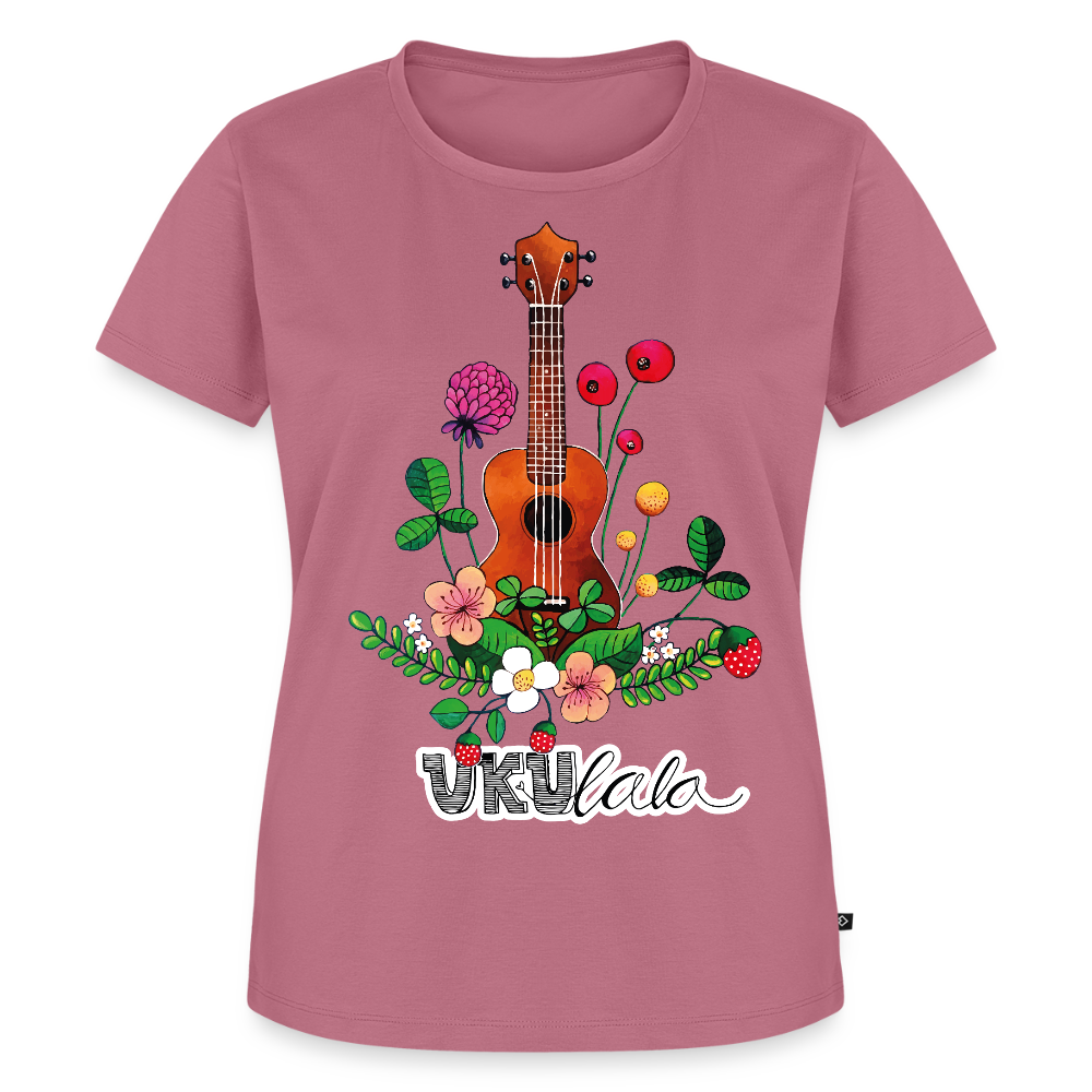 Damen Premium T-Shirt - "UKUlala" - Mauve