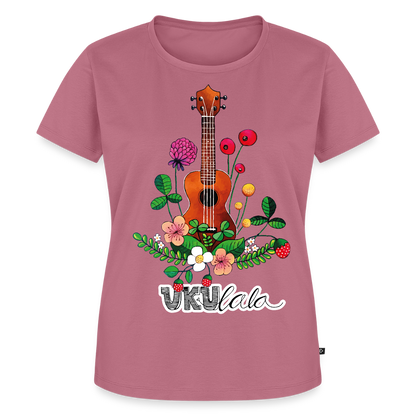 Damen Premium T-Shirt - "UKUlala" - Mauve