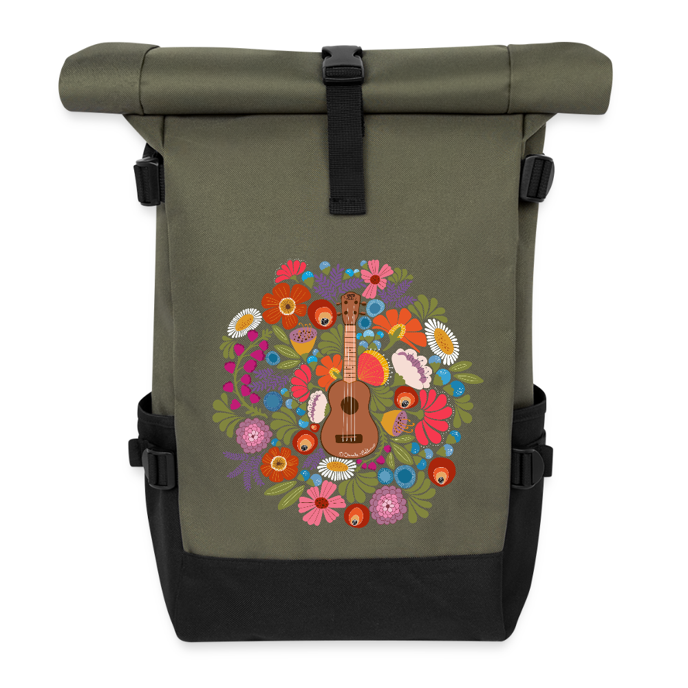 Ukulele Rolltop Rucksack 