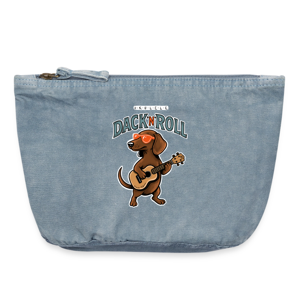 VINTAGE Täschchen „Dack’n’Roll“ - vintage light blue