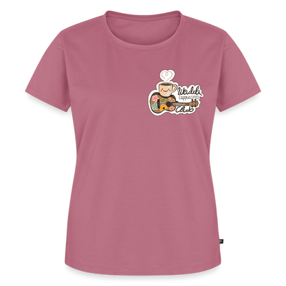 Damen Premium T-Shirt - „Ukulele Cappuccino Club" - Mauve