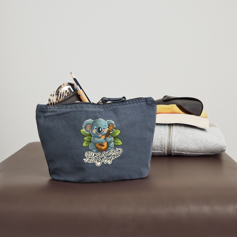 VINTAGE Täschchen "Uke & me belong together" - Vintage Denim