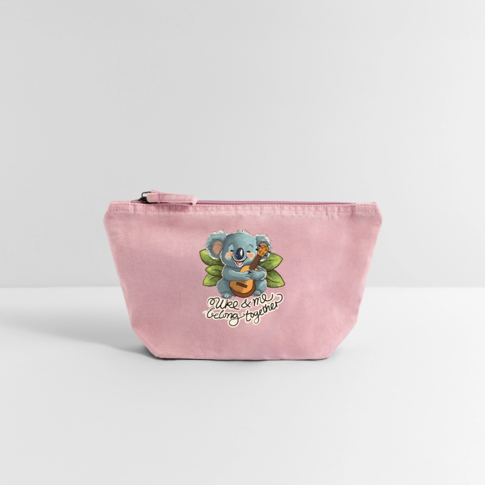 VINTAGE Täschchen "Uke & me belong together" - Vintage Rosa