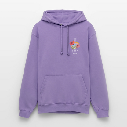 Ukulele Unisex Hoodie - "Flower Power" - Lavendel