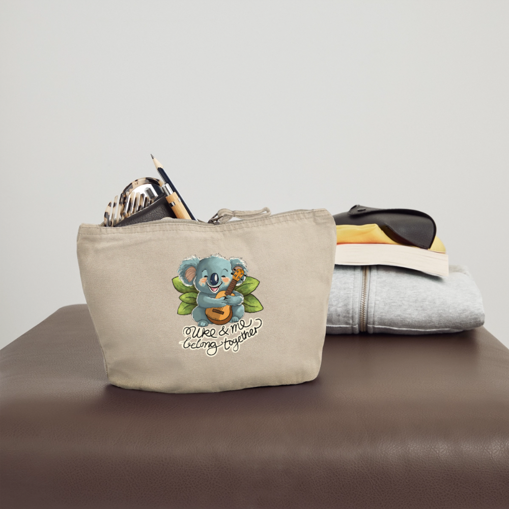VINTAGE Täschchen "Uke & me belong together" - Vintage Sand 
