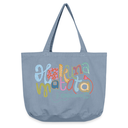 Shopper - Hakuna Matata - Vintage Blue