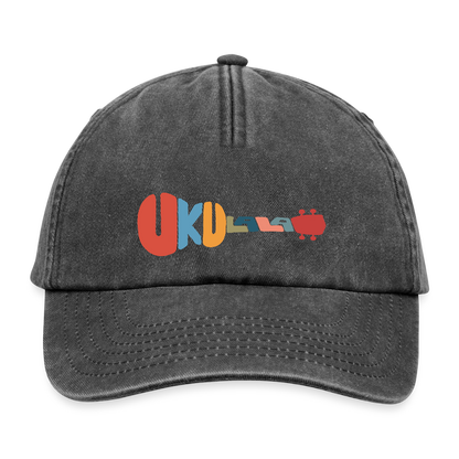 Vintage Cap - "Music Love" - Vintage Schwarz
