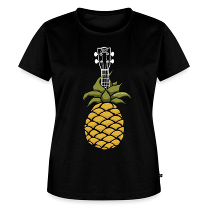 Damen Premium T-Shirt - "Pineapple Jam" - Schwarz