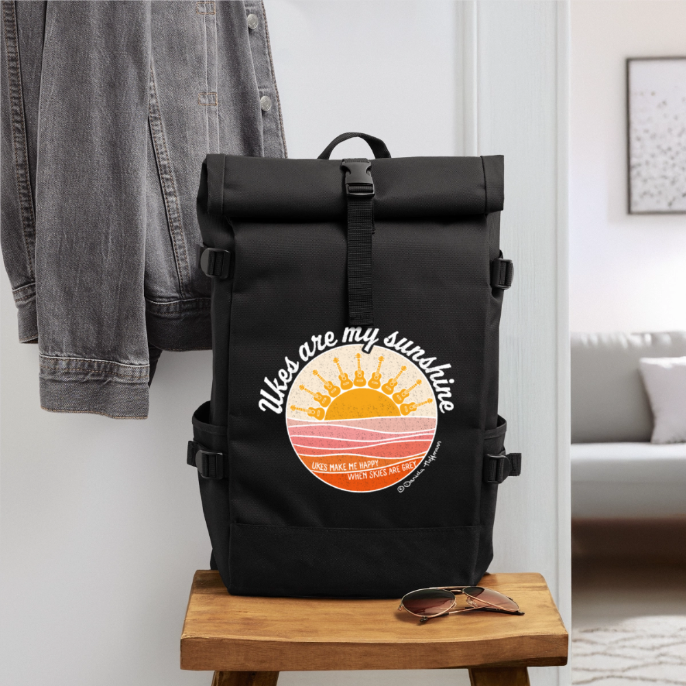 Ukulele Rolltop Rucksack 