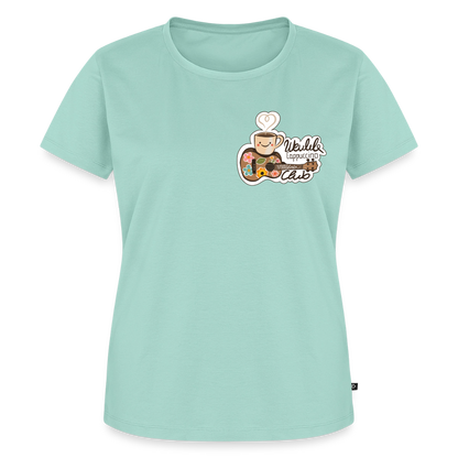 Damen Premium T-Shirt - „Ukulele Cappuccino Club" - Mint 