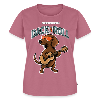 Damen Premium T-Shirt - „Dack’n’Roll“" - Mauve