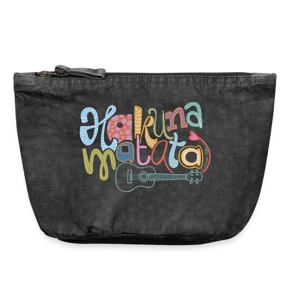 VINTAGE Täschchen "Hakuna Matata" - Vintage Schwarz