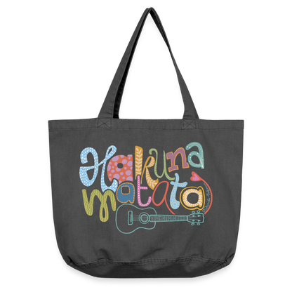 Shopper - Hakuna Matata - Vintage Schwarz