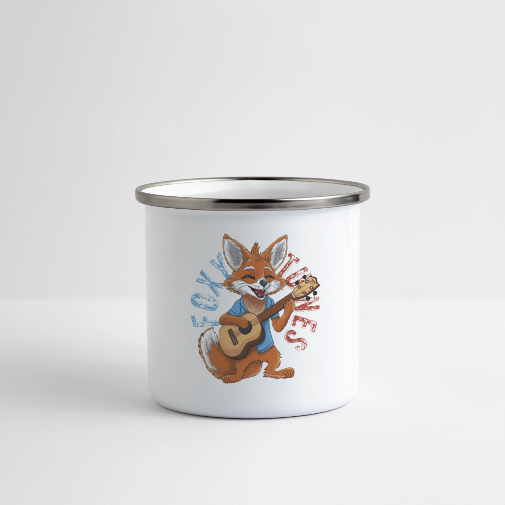 Ukulele Emaille-Tasse - 
