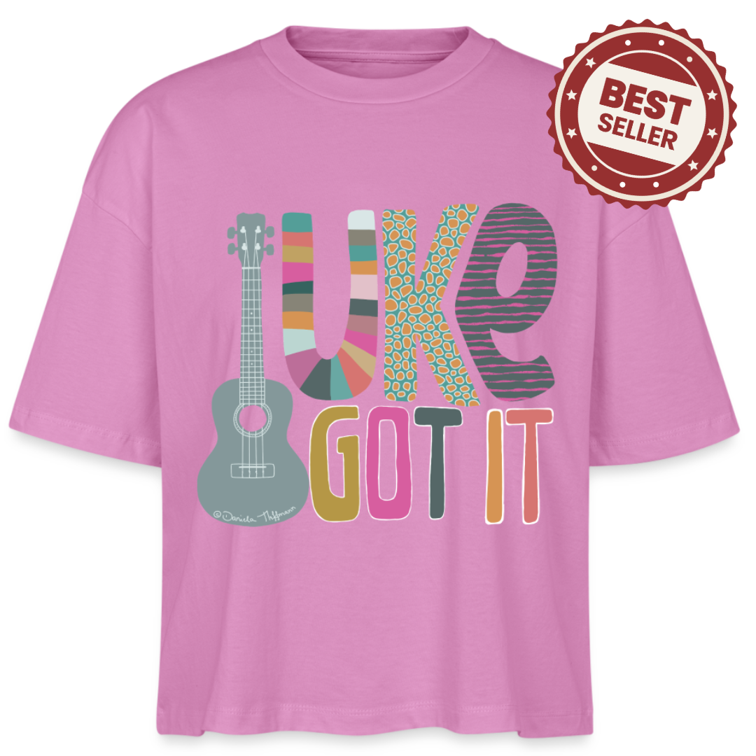 Ukulele women's shirt "UKE got it"