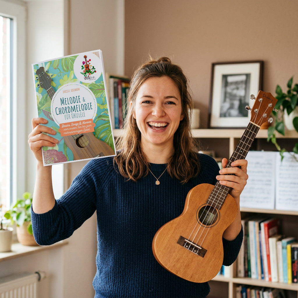 Ukulele Melodie & Chordmelodie - dein Einstieg in die Melodiewelt