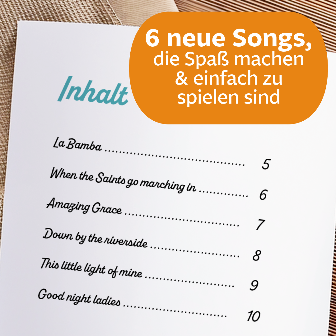 KURS#02: Neue Songs & Akkorde (PDF+VIDEO)